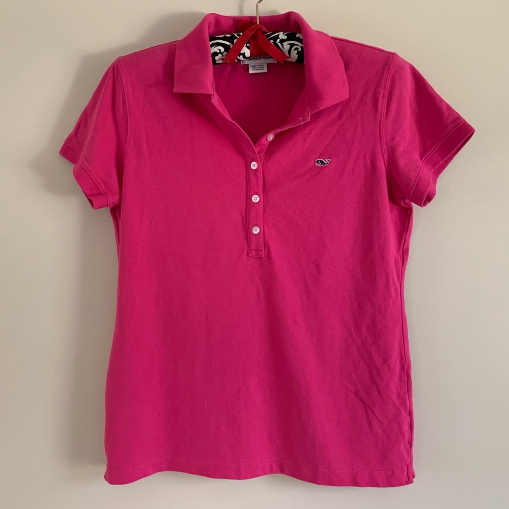 Vineyard Vines Women’s Polo Shirt Size S EUC